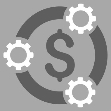 ekip çalışması düz simgesi