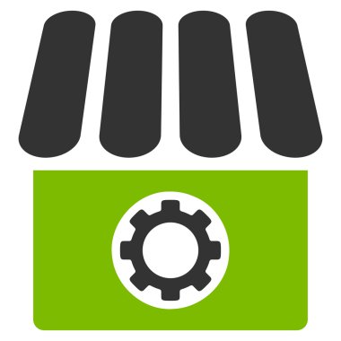 Atölye düz simgesi