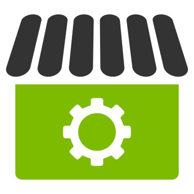 Atölye düz simgesi