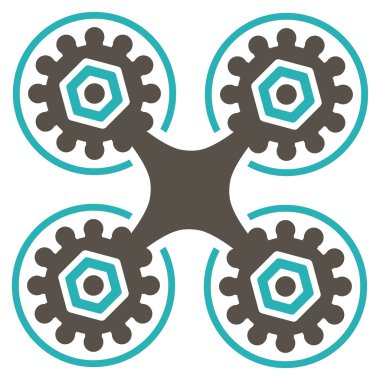 Hava uçağı düz simgesi