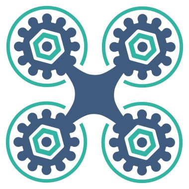 Hava uçağı düz simgesi