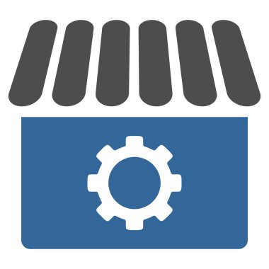 Atölye düz simgesi