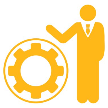 Mühendis düz simgesi