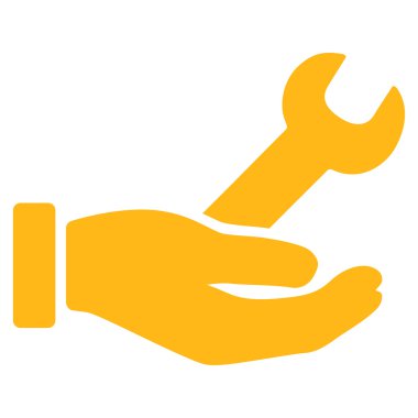 İngiliz anahtarı Service simgesini