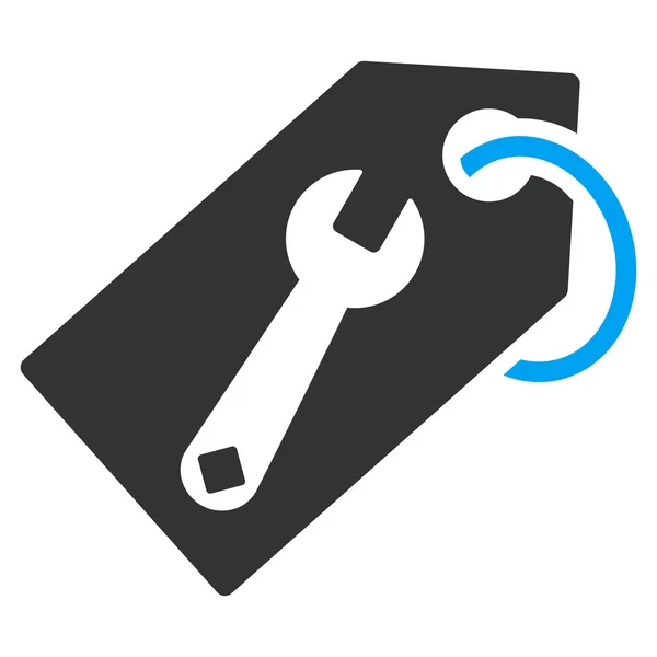 Repair Tag Flat Icon — Stock Vector