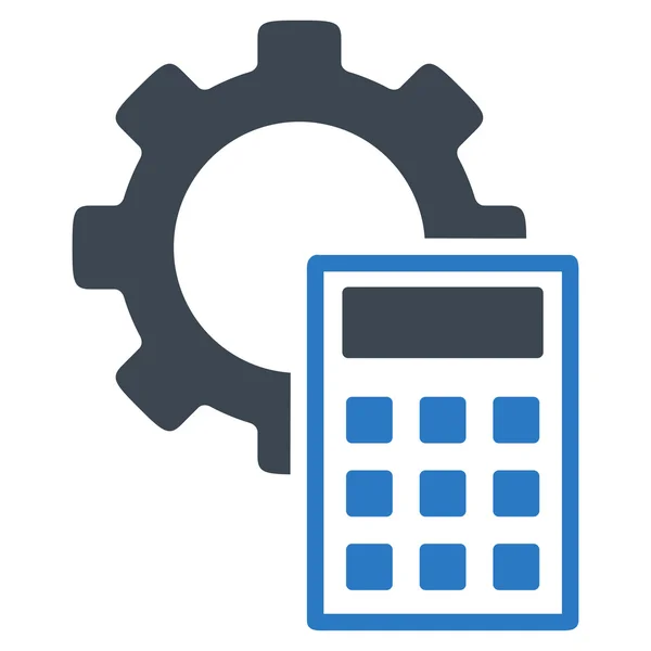 Engineering Calculations Flat Icon — Stock Vector