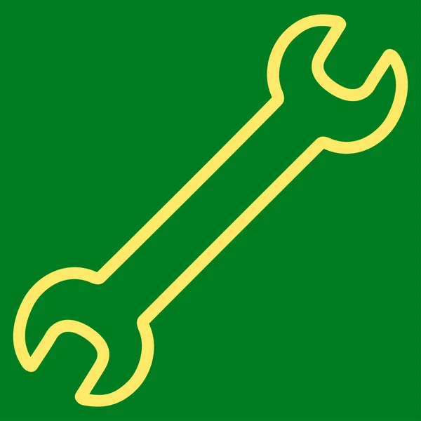 Icono de la llave del contorno — Vector de stock