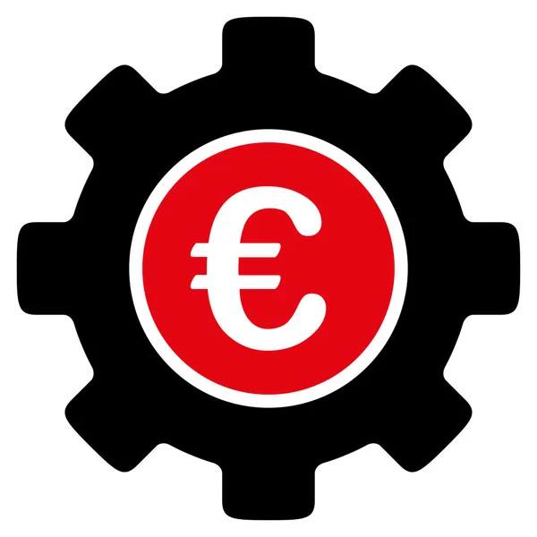 Icono de desarrollo del euro — Archivo Imágenes Vectoriales