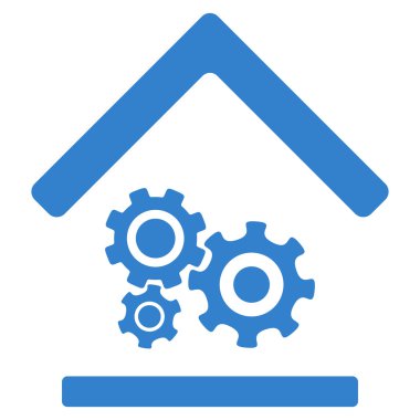 Atölye düz simgesi