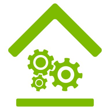 Atölye düz simgesi