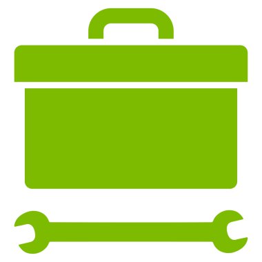 Araç kutusu düz simgesi