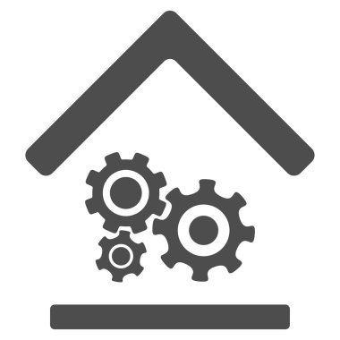 Atölye düz simgesi