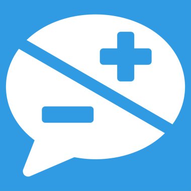 Bağımsız değişkenler düz simgesi