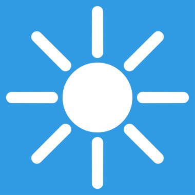 Parlaklık düz simgesi