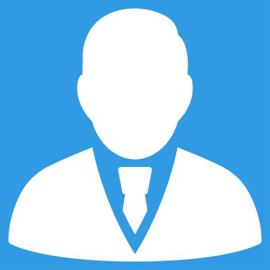 Yönetici Düz Simgesi