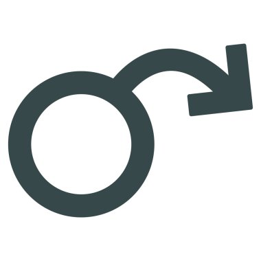 İktidarsızlık düz simgesi