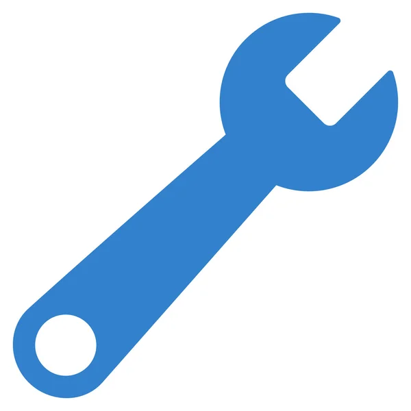 Wrench Flat Icon — Stock Photo, Image
