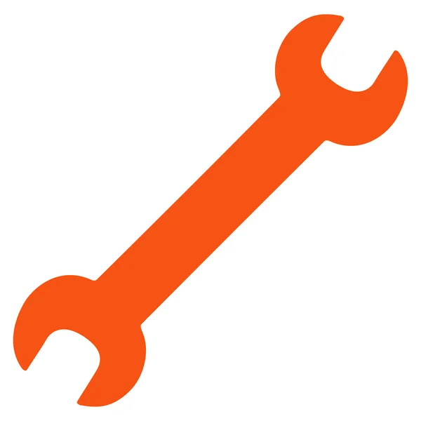 Wrench Flat Icon — Stock Photo, Image