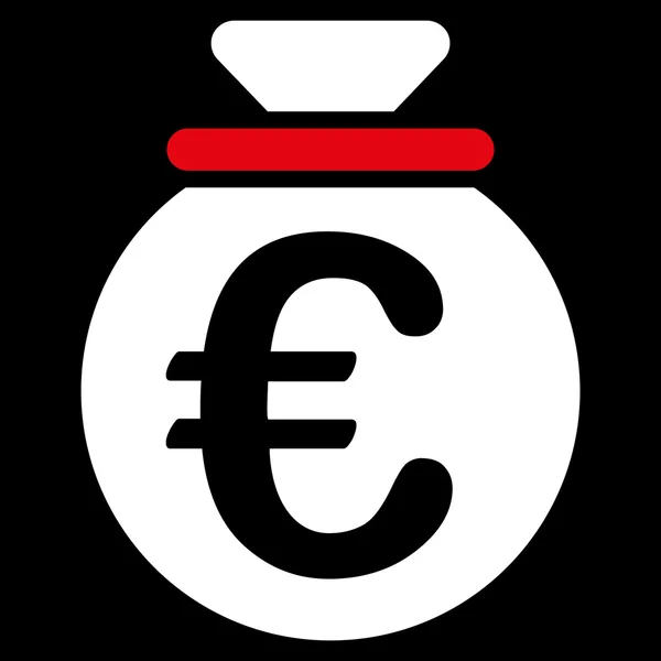 Ikona fondu eura — Stock fotografie