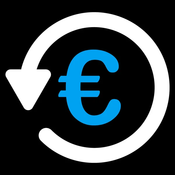 Euro slevu ikona — Stock fotografie