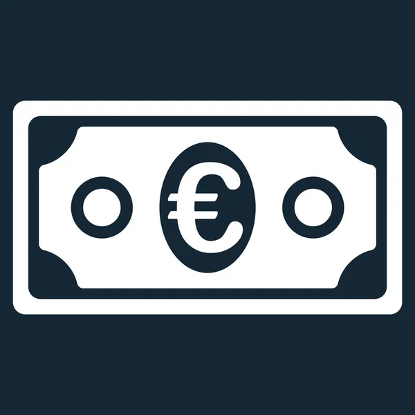 Euro-bankjegy ikon — Stock Fotó