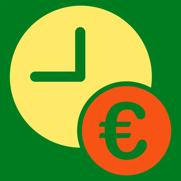 Euro Recurring Payments Icon — Stock Photo, Image