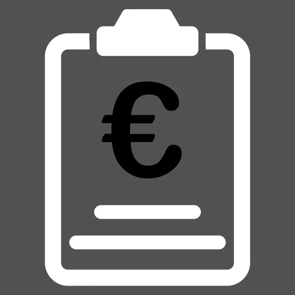 Euro prijzen pictogram — Stockfoto