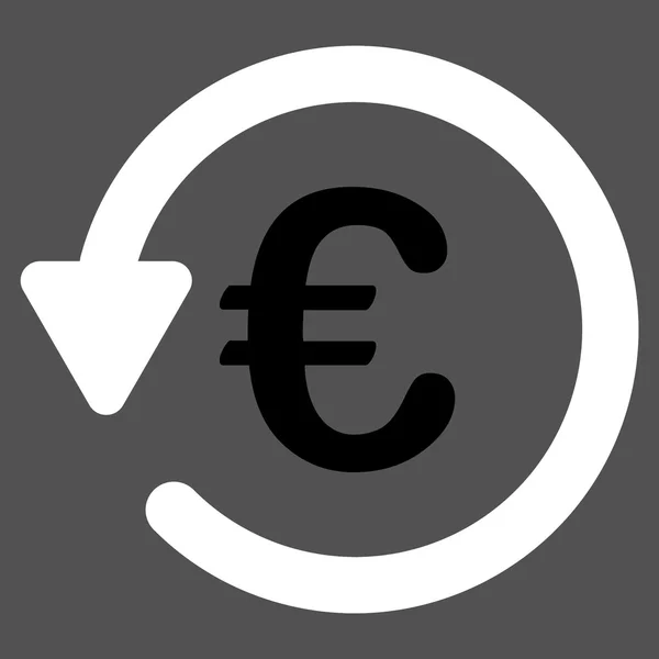 Icono de descuento en euros — Foto de Stock