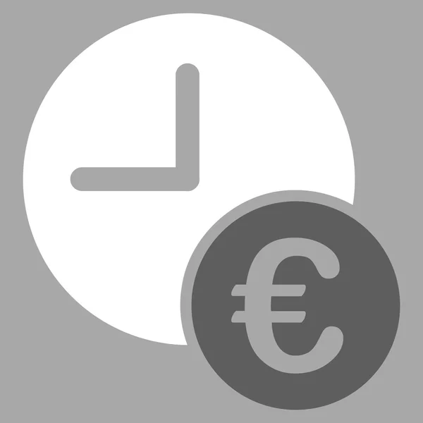 Icono de pagos recurrentes en euros — Foto de Stock