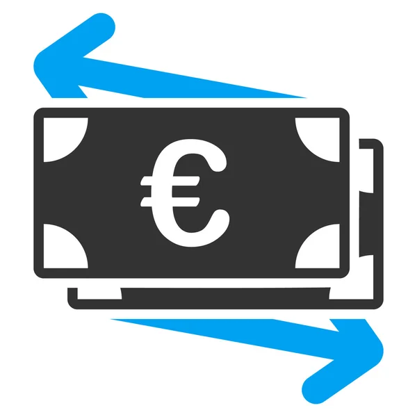 Знак "Euro Money Transfer" — стоковое фото
