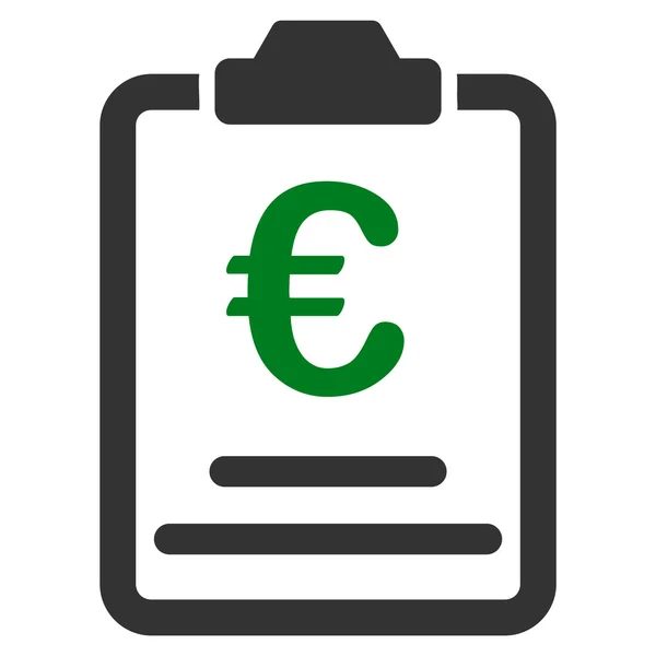 Euro fiyatları simgesi — Stok fotoğraf