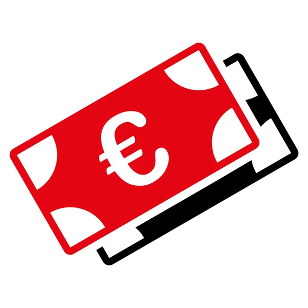 Ikon Uang Euro — Stok Foto