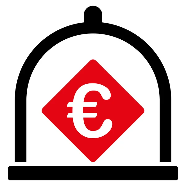 Euro Deposit Icon — Stock Photo, Image