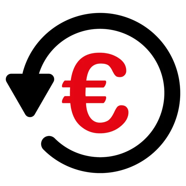 Euro korting pictogram — Stockfoto