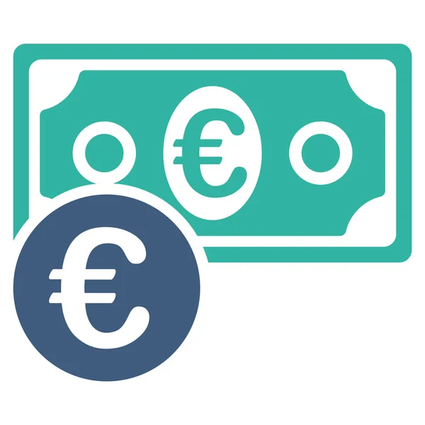 Euro Cash Money Icon — Stock Photo, Image