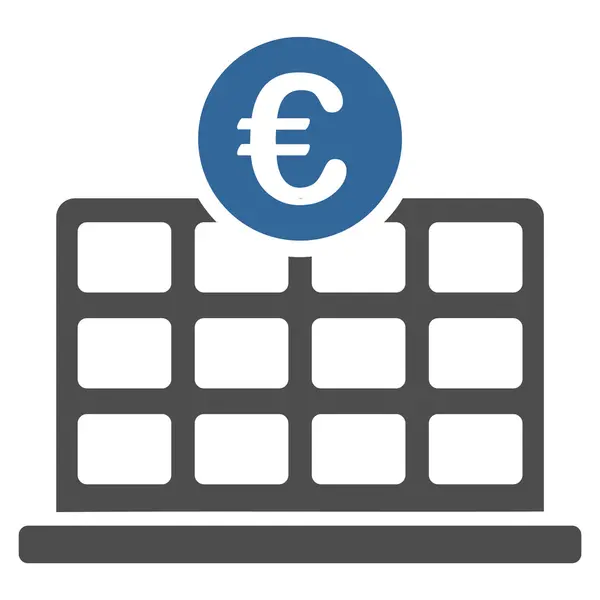 Euro Hotel Icon — Stock Fotó