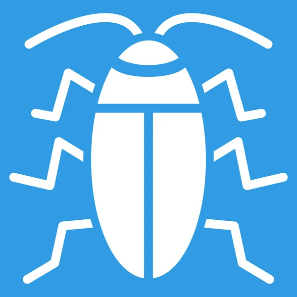 Cucaracha Icono plano — Foto de Stock