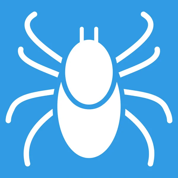 Mite Flat Icon — Stock Photo, Image