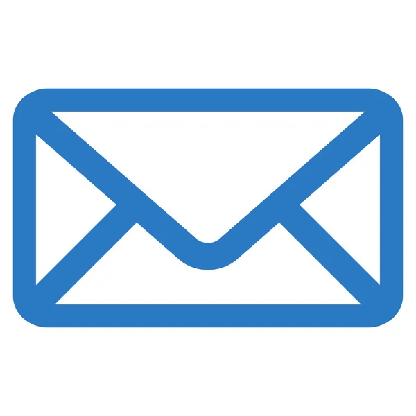 Envelope ícone plano — Fotografia de Stock