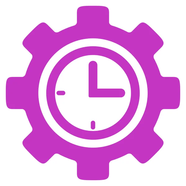 Ícone de configuração de tempo — Vetor de Stock