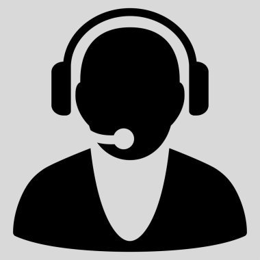 Operatör düz simgesi