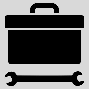 Araç kutusu düz simgesi