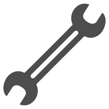 Düz İngiliz anahtarı simgesini