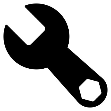 Düz İngiliz anahtarı simgesini