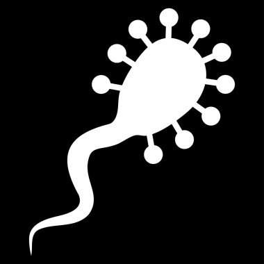 Kan emici düz simgesi