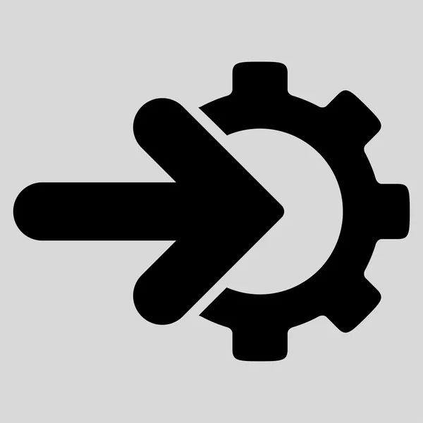 Integration Flat Icon — Stock Vector