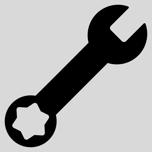 Ключ плоской иконы — стоковый вектор