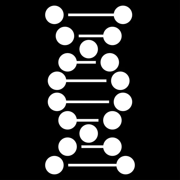 Icône plate Dna — Image vectorielle