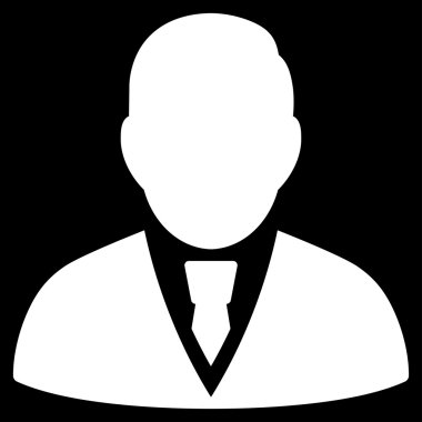 Yönetici Düz Simgesi