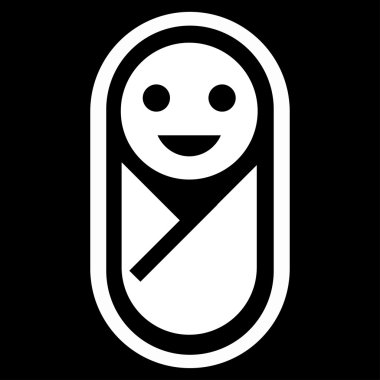 Yeni doğan düz simgesi